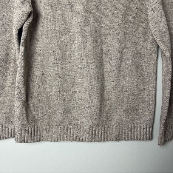 Roundtree & Yorke Wool Blend Cream Sweater Medium - Picture 7 of 12